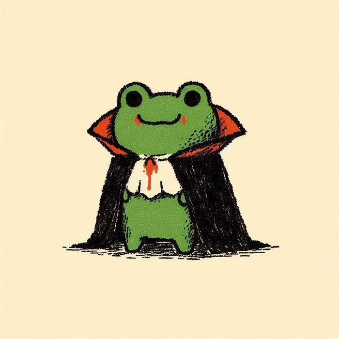 halloween frog pfp