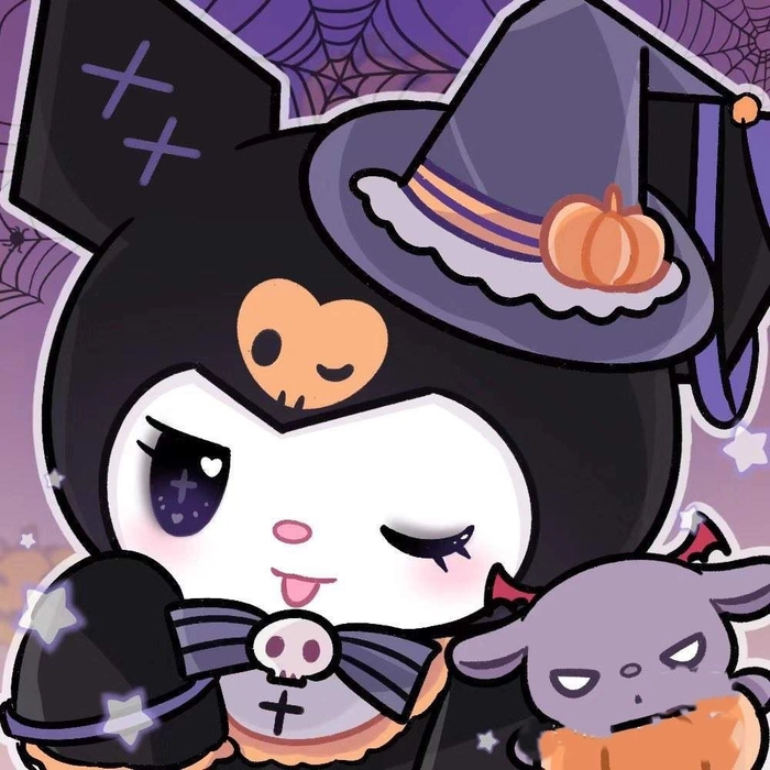 halloween kuromi pfp