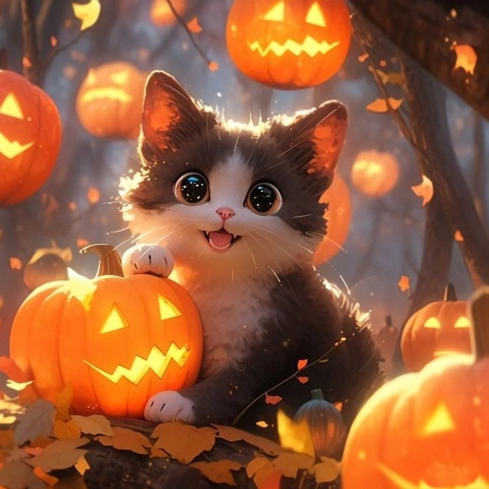 halloween pfp cute