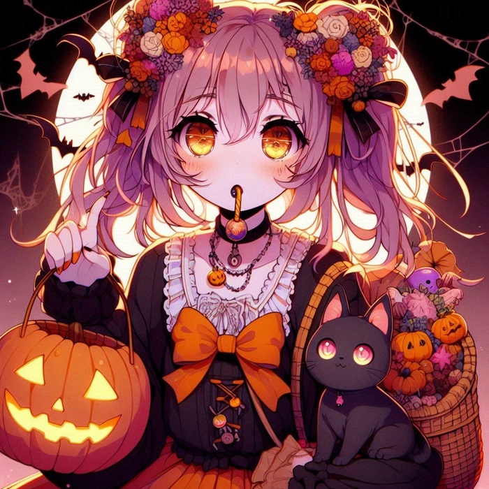 halloween pfp preppy