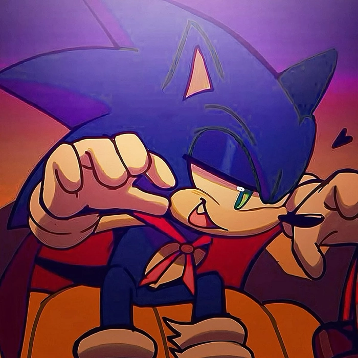 halloween sonic pfp