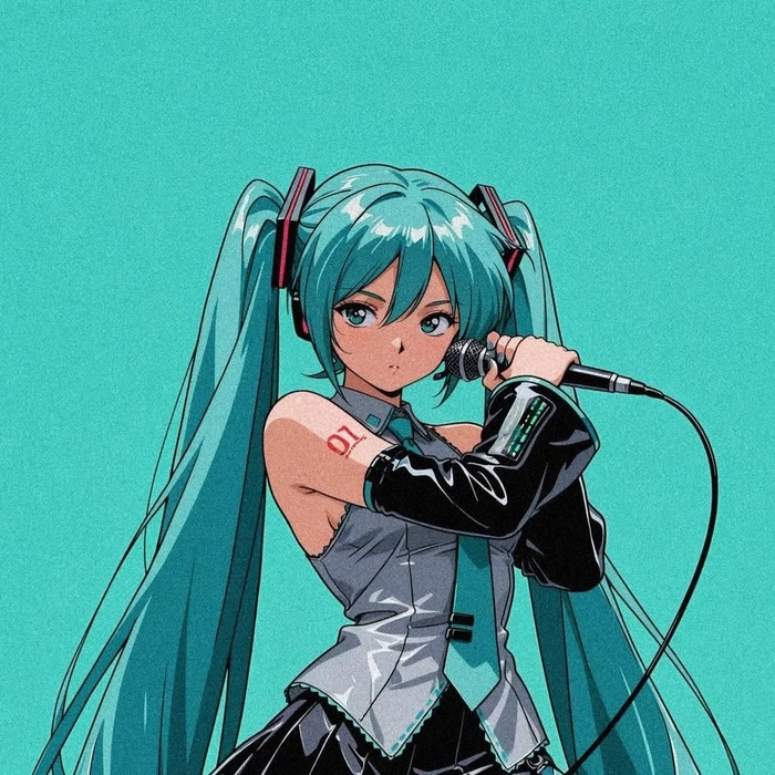 hatsune miku pfp funny
