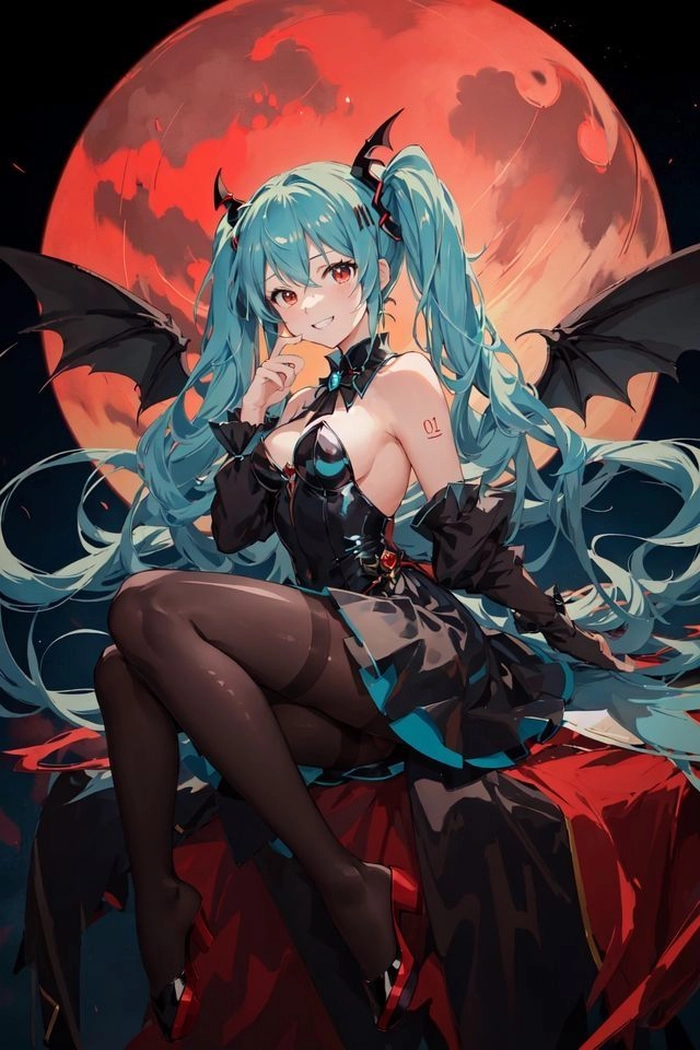 hatsune miku vampire pfp