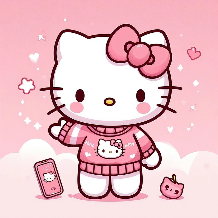 hello kitty aesthetic pfp