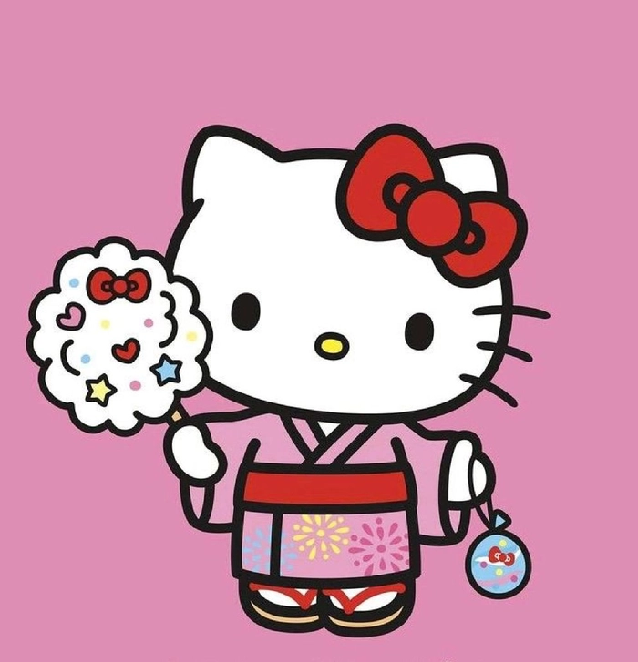 hello kitty pfp gif