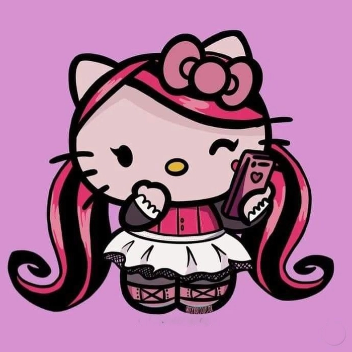 hello kitty y2k pfp tiktok