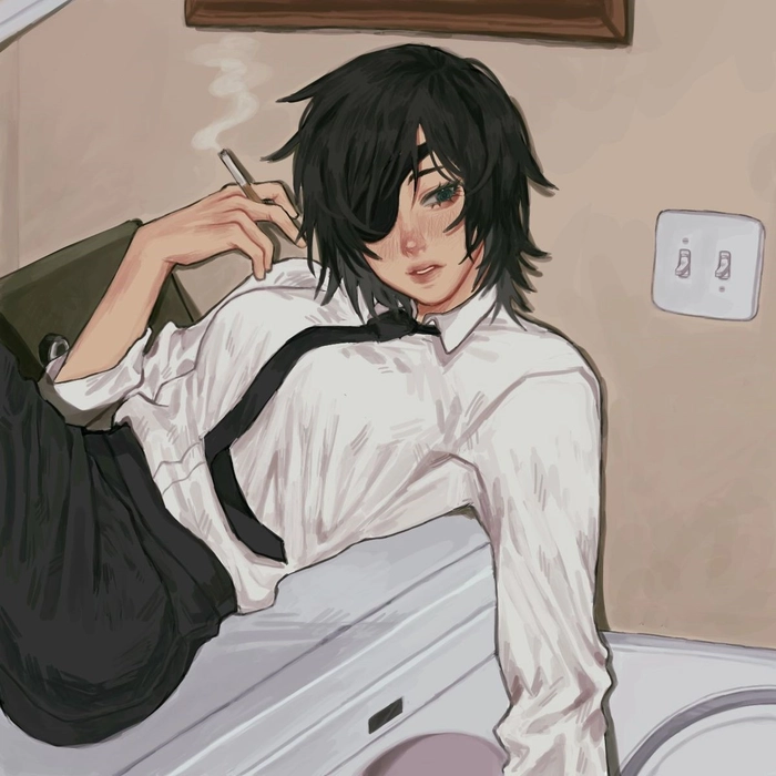 himeno smoking pfp