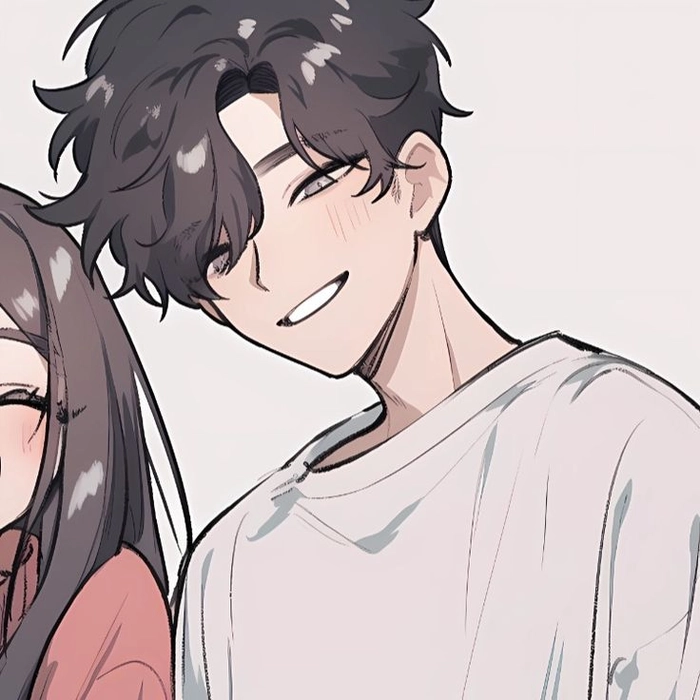 hot anime couple matching pfp boy