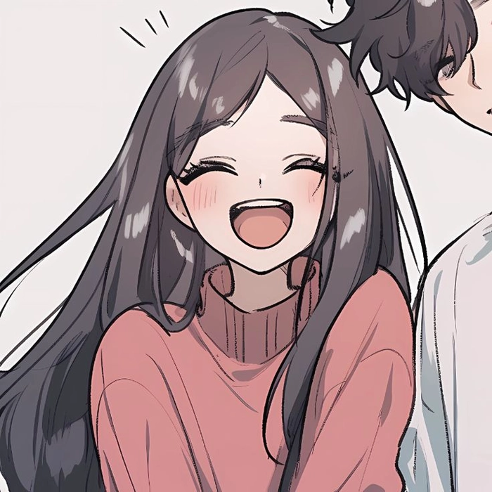 hot anime couple matching pfp girl