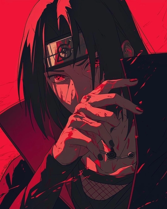 itachi anime boy pfp
