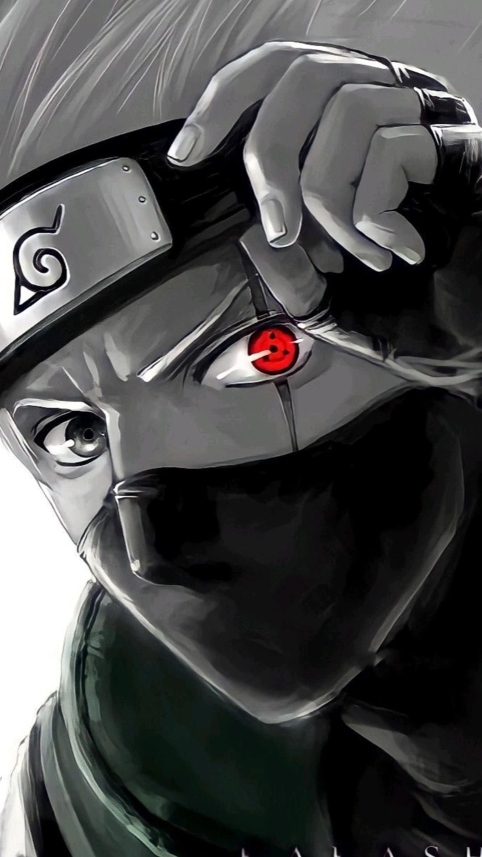 kakashi pfp sharingan