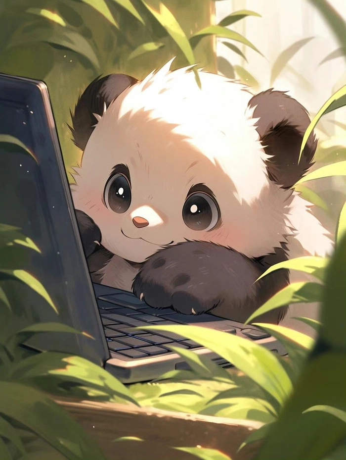 kawaii panda pfp