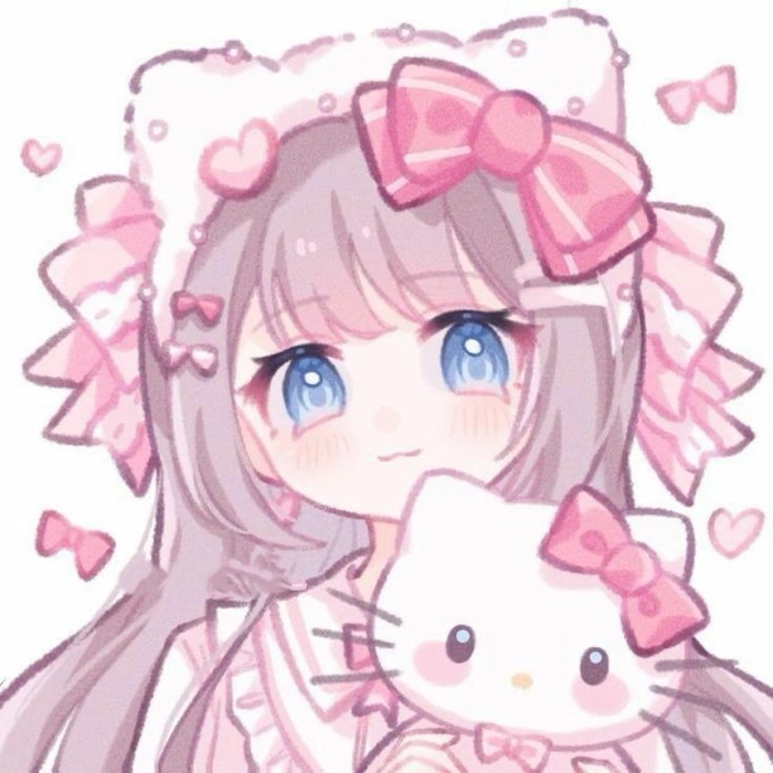 kawaii pink pfp