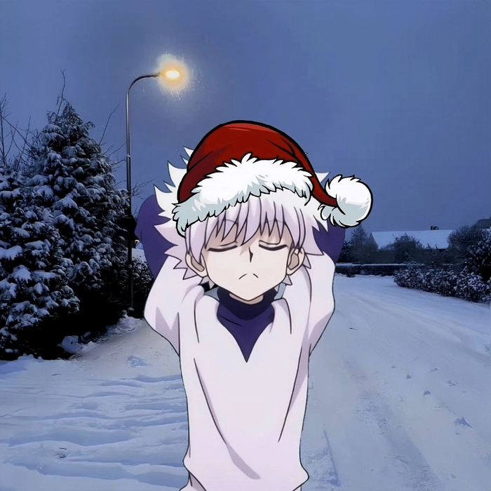 killua christmas pfp