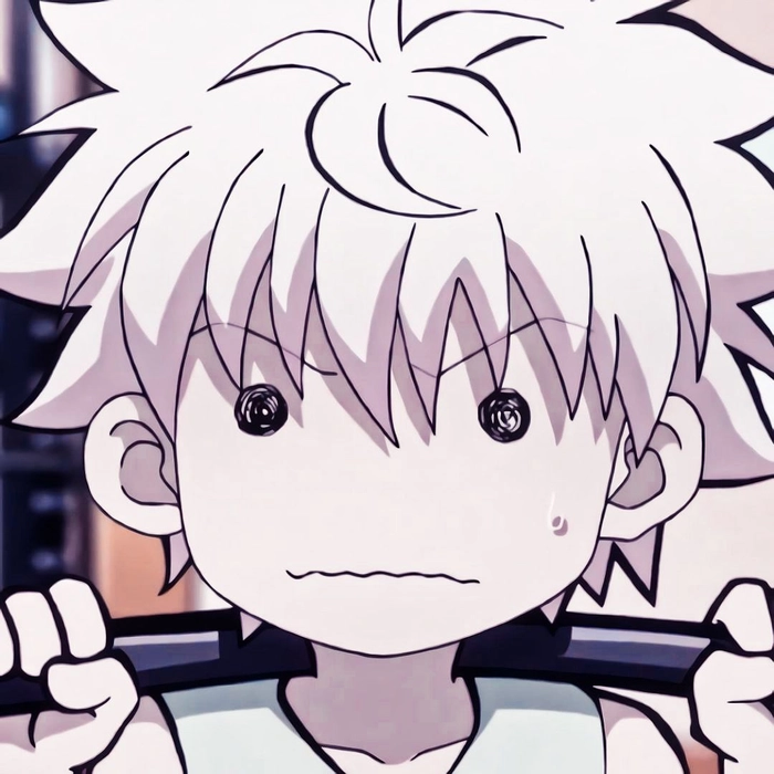 killua pfp funny