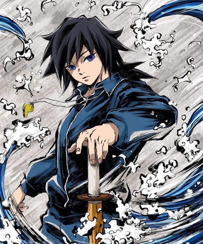 kimetsu no yaiba giyu tomioka