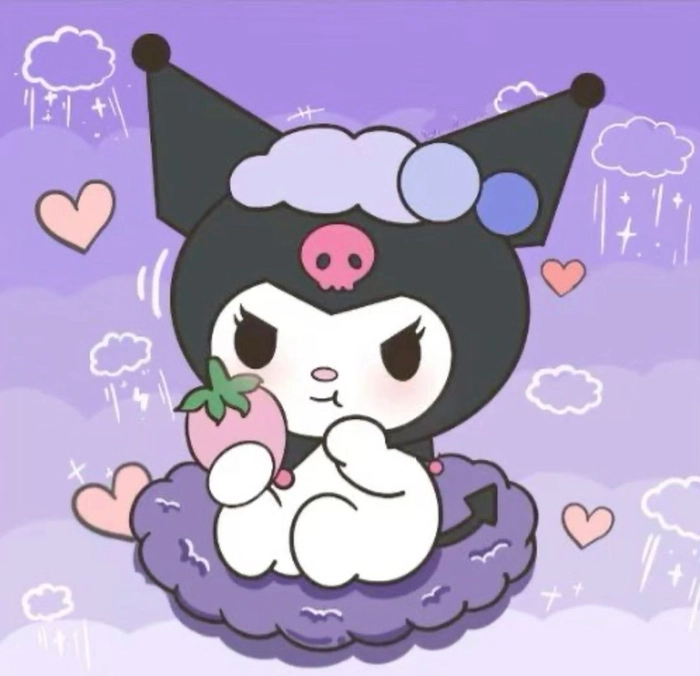 kuromi dark aesthetic pfp