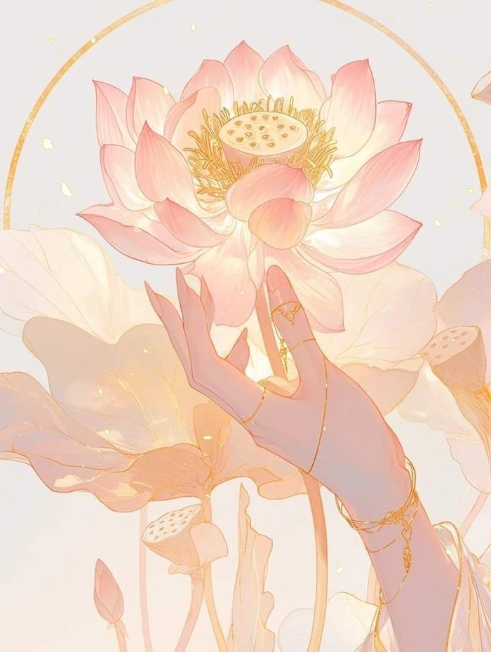 lotus flower aesthetic pfp