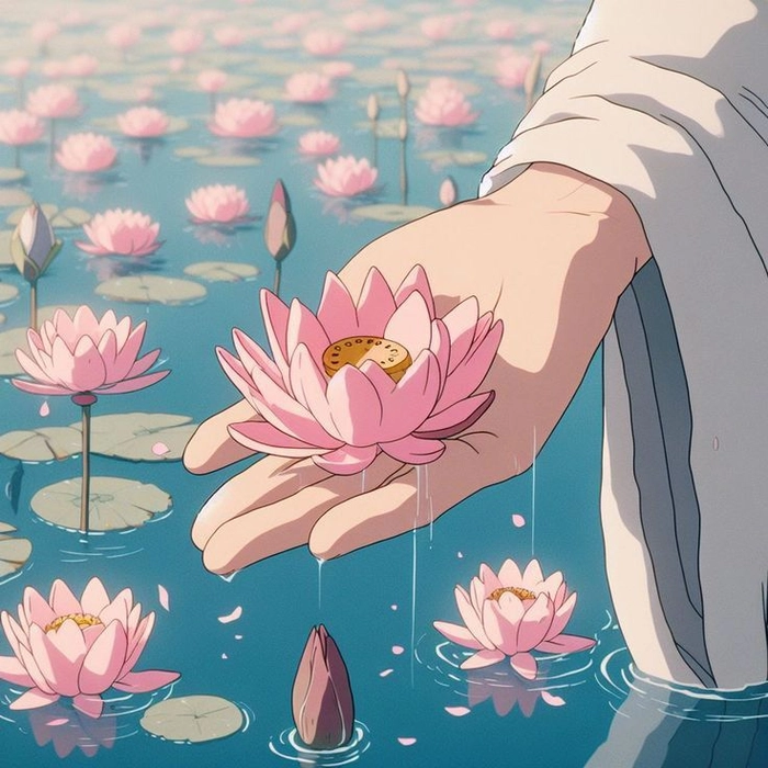 lotus pfp cute