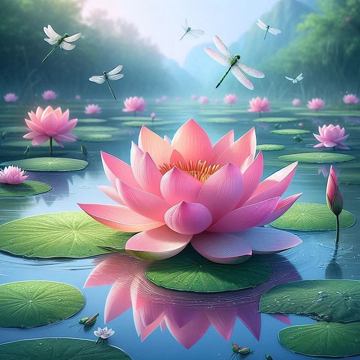 lotus pfps aesthetic