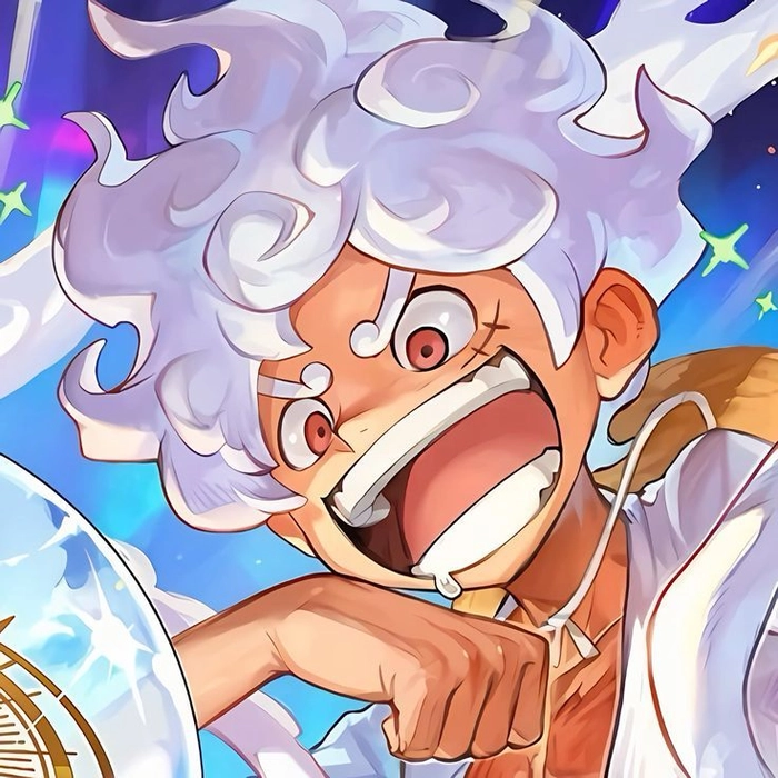 luffy pfp gear 5