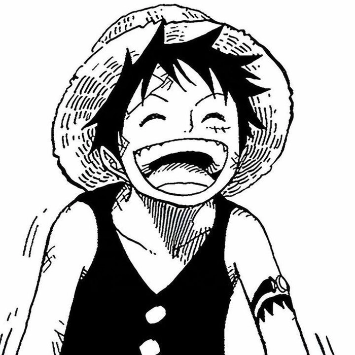 luffy pfp manga