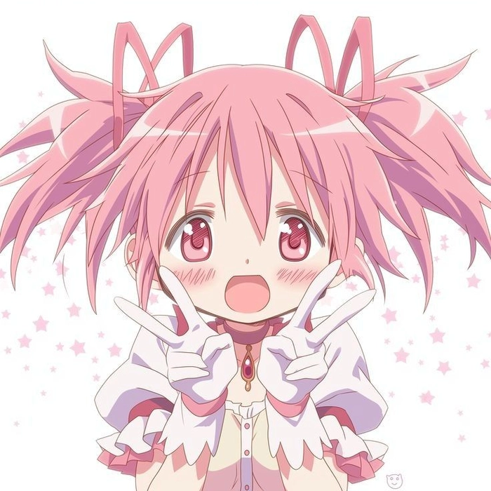 madoka magica pfp cutecore