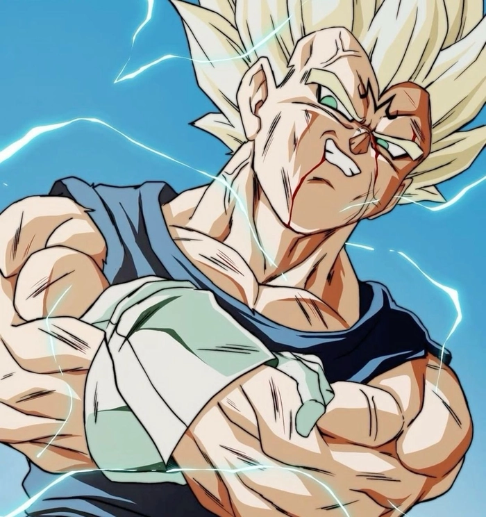majin vegeta manga pfp