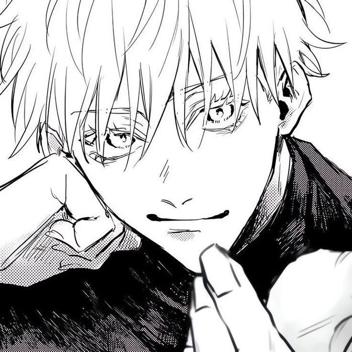 manga gojo pfp
