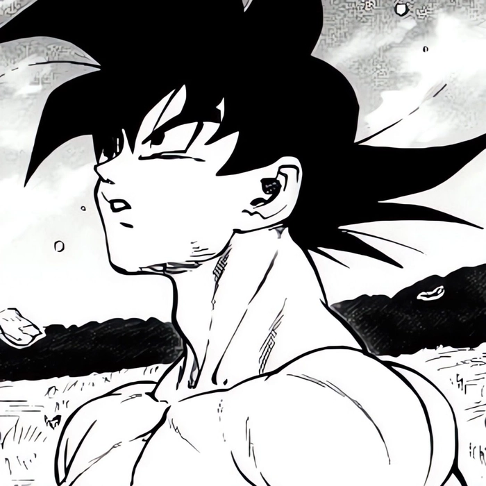 manga goku pfp