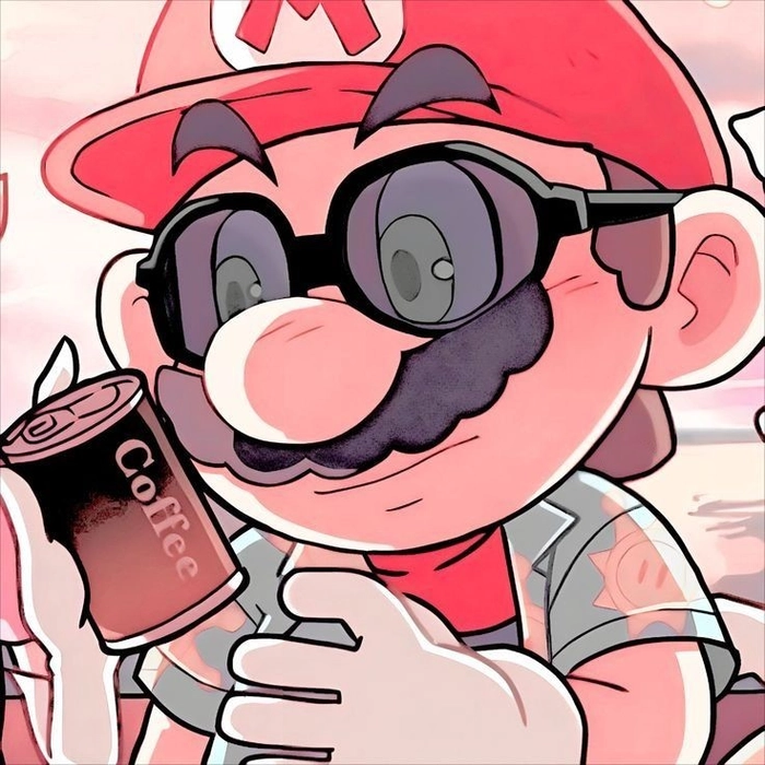 mario and peach matching pfp mario