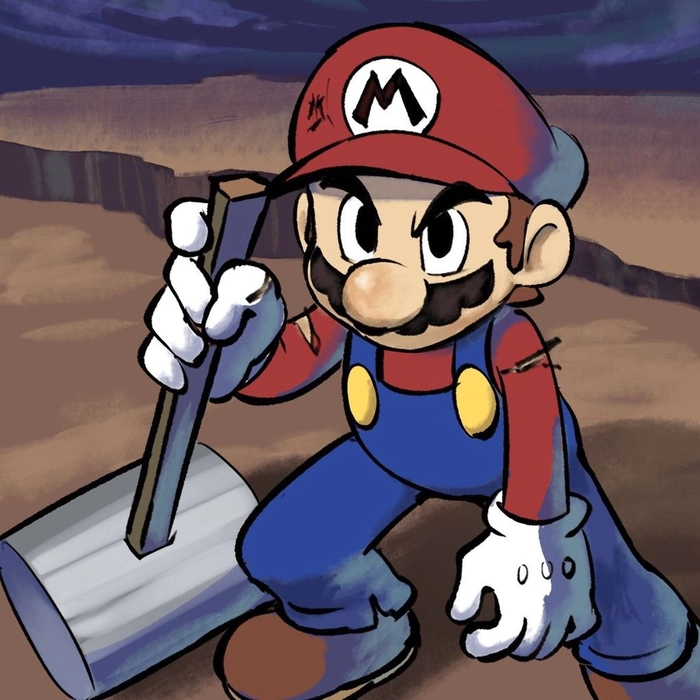 mario pfp aesthetic