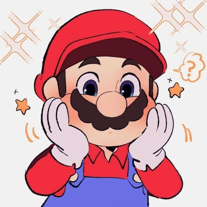 mario plush pfp
