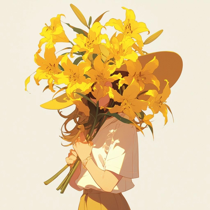 matching flower pfp