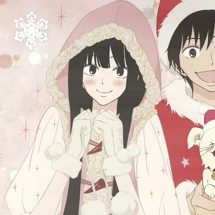 matching pfp aesthetic christmas anime icons