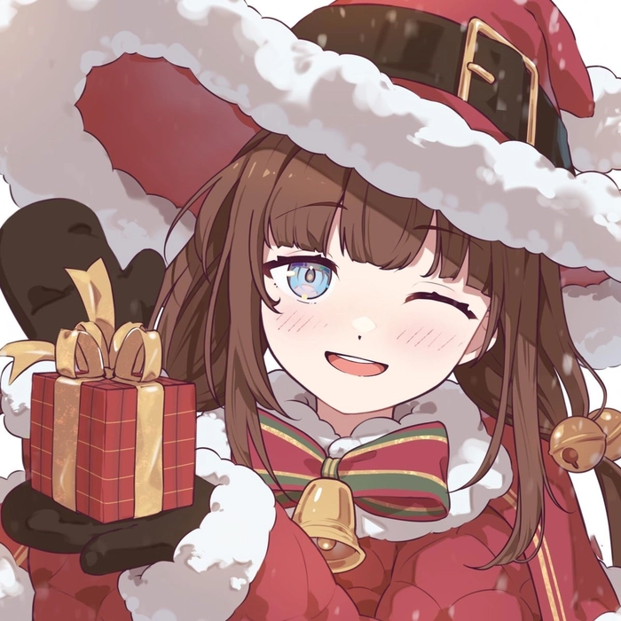 merry christmas anime pfp