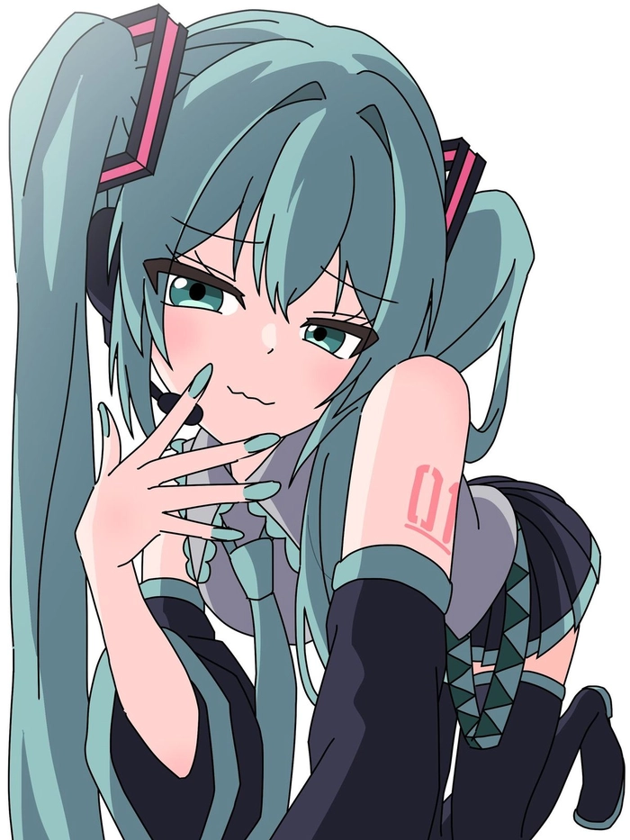 miku pfp aesthetic
