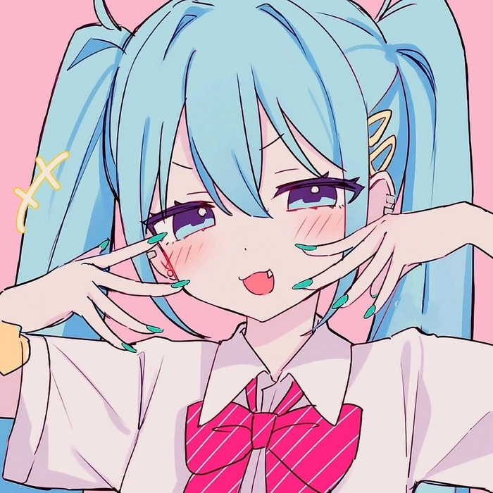 miku pfp funny