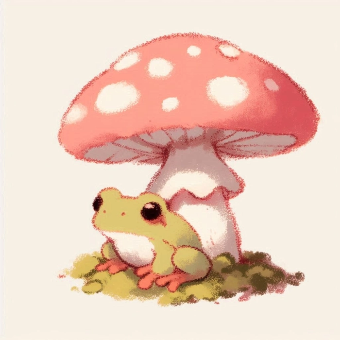 mushroom frog pfp