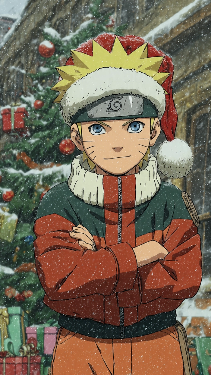 naruto christmas pfp