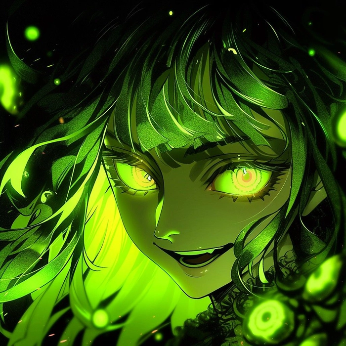 neon green pfp