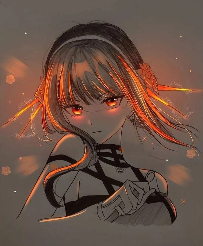 neon orange pictures