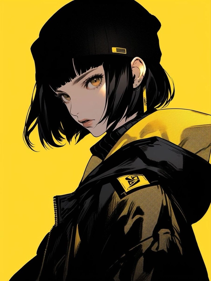 neon yellow pfp