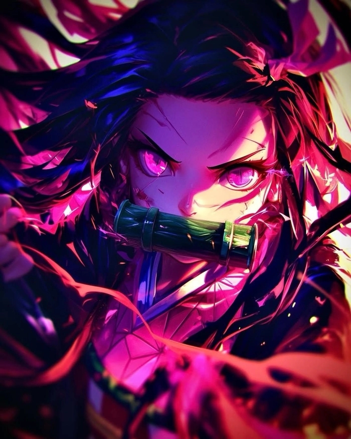 nezuko pfp fanart