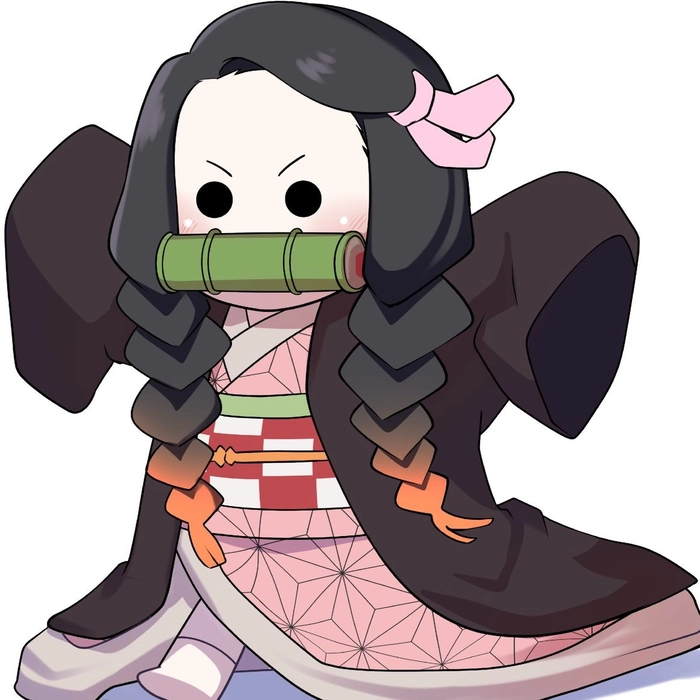 nezuko pfp funny