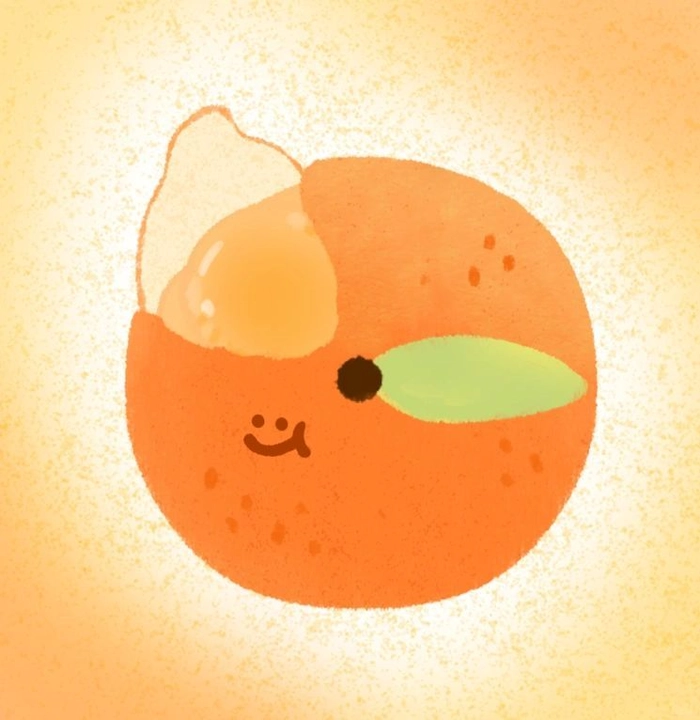 orange fruit pfp