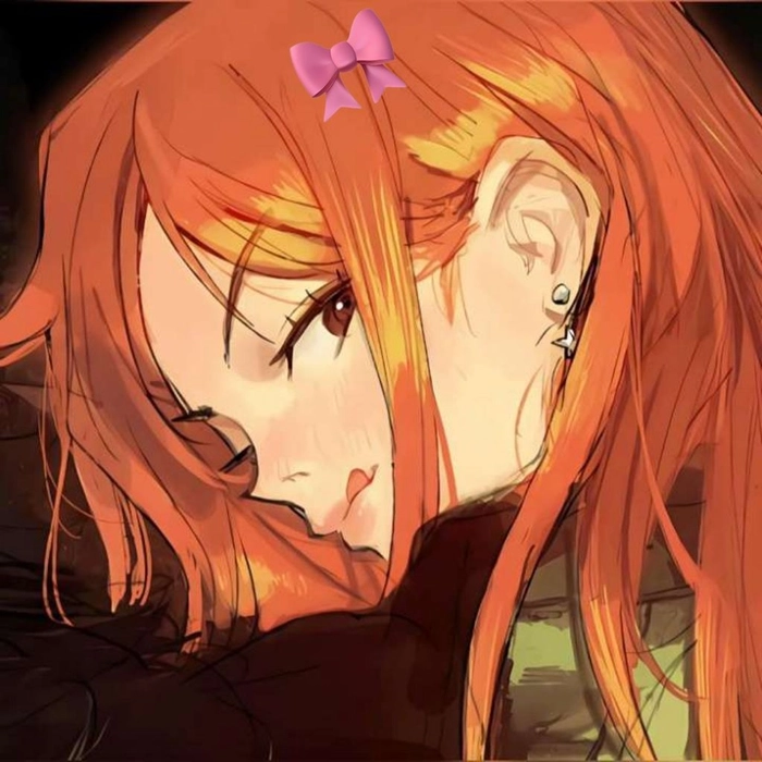 orange pfp anime