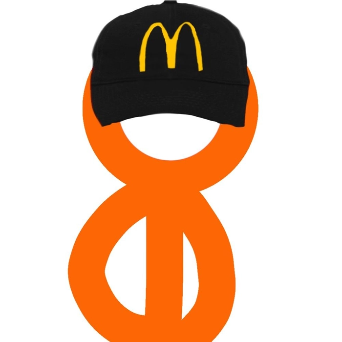 orange stickman pfp