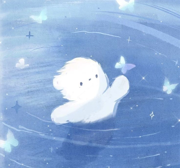 pastel blue pfp