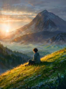 peaceful profile picture